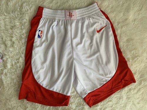 NBA Houston Rockets 2019 shorts blanc